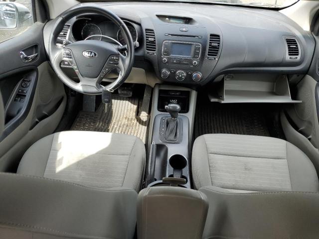 KNAFX6A83E5225209 - 2014 KIA FORTE EX SILVER photo 8