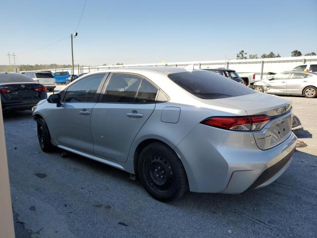 5YFEPMAE7MP172072 - 2021 TOYOTA COROLLA LE GRAY photo 2