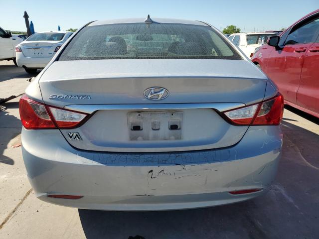 5NPEB4AC1CH434967 - 2012 HYUNDAI SONATA GLS BLUE photo 6