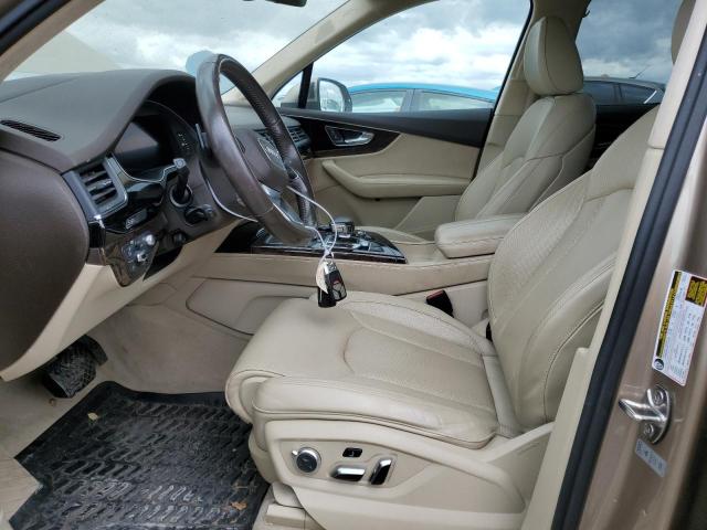 WA1VABF76JD006375 - 2018 AUDI Q7 PRESTIGE BEIGE photo 7