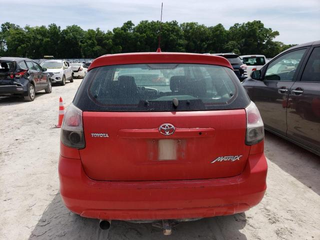 2T1KR32E38C690854 - 2008 TOYOTA COROLLA MA XR RED photo 6