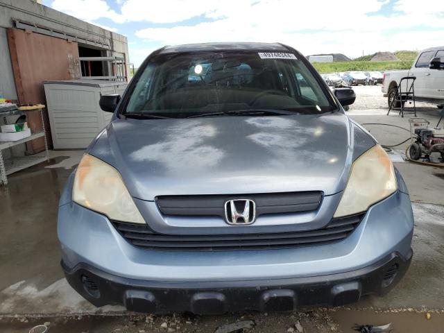 JHLRE38368C052495 - 2008 HONDA CR-V LX BLUE photo 5