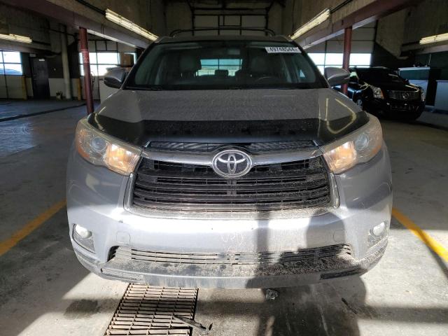 5TDJKRFH1GS502877 - 2016 TOYOTA HIGHLANDER XLE Gümüş foto 5