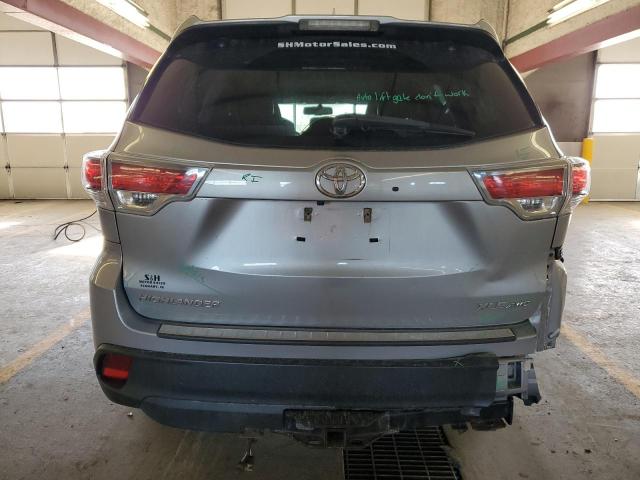5TDJKRFH1GS502877 - 2016 TOYOTA HIGHLANDER XLE Gümüş foto 6