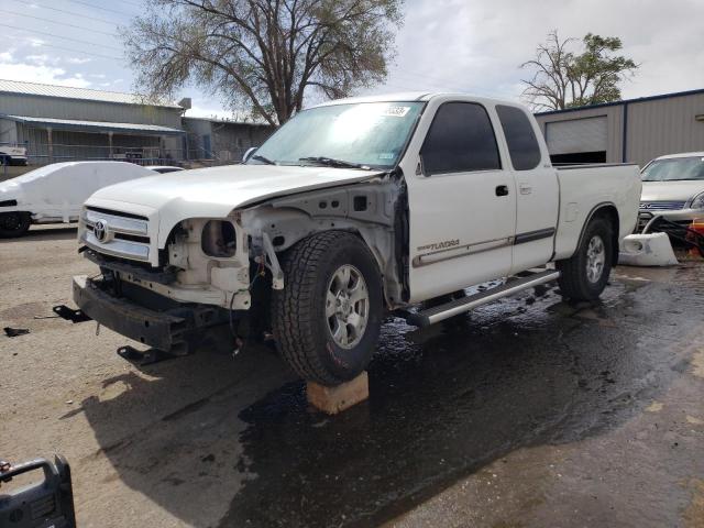 5TBRU34196S466864 - 2006 TOYOTA TUNDRA ACCESS CAB SR5 WHITE photo 1