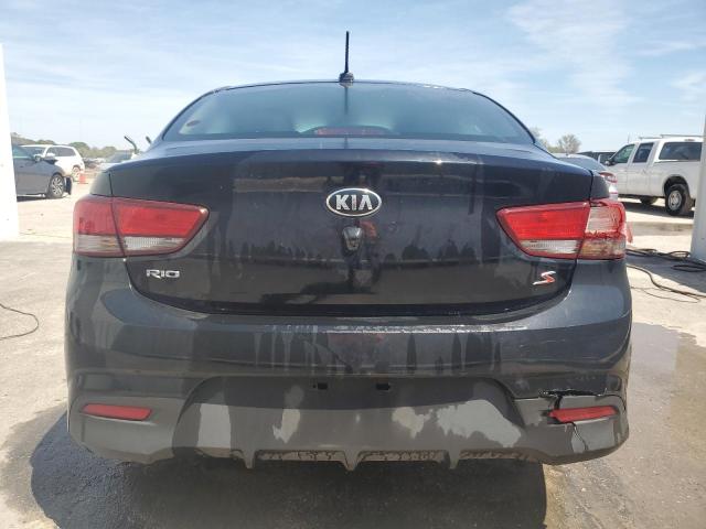 3KPA24AB4KE208883 - 2019 KIA RIO S BLACK photo 6