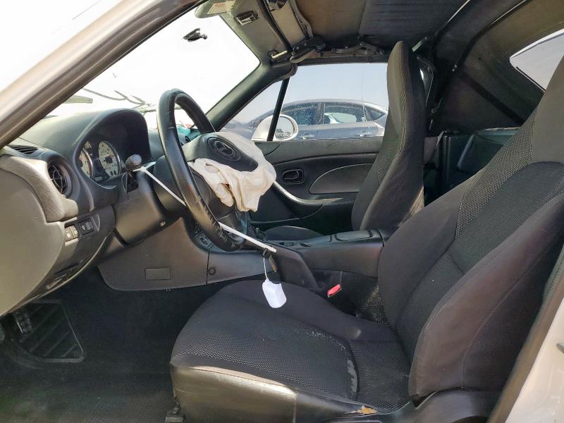 JM1NB353X10205041 - 2001 MAZDA MX-5 MIATA BASE WHITE photo 7