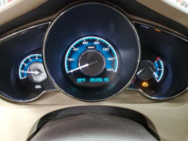 1G1ZK57788F269253 - 2008 CHEVROLET MALIBU LTZ მუქწითელი ფოტო 9