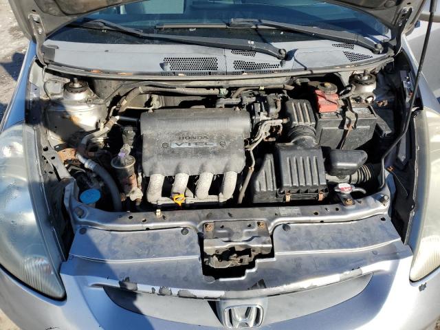 JHMGD386X7S019455 - 2007 HONDA FIT S 灰色 照片 11