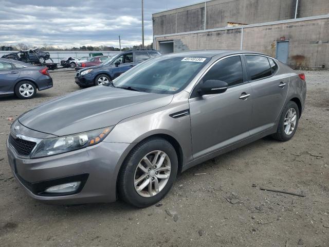 5XXGM4A73DG156124 - 2013 KIA OPTIMA LX GRAY photo 1