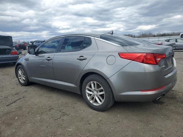 5XXGM4A73DG156124 - 2013 KIA OPTIMA LX GRAY photo 2