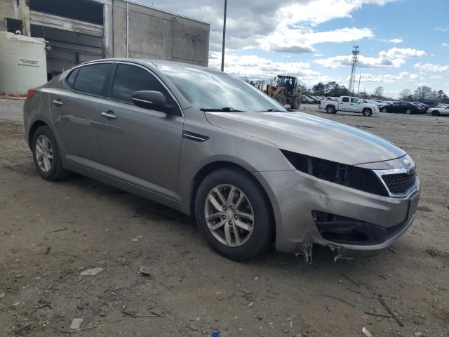 5XXGM4A73DG156124 - 2013 KIA OPTIMA LX GRAY photo 4