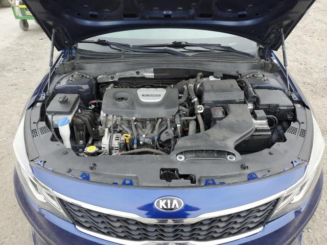 5XXGU4L15KG337828 - 2019 KIA OPTIMA EX BLUE photo 11