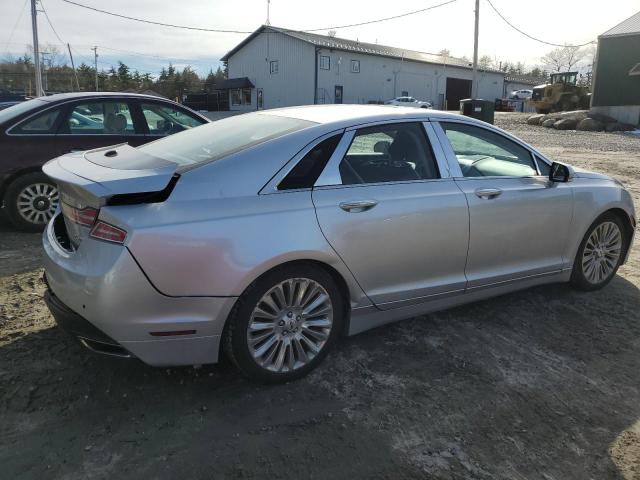 3LN6L2J9XDR817259 - 2013 LINCOLN MKZ SILVER photo 3