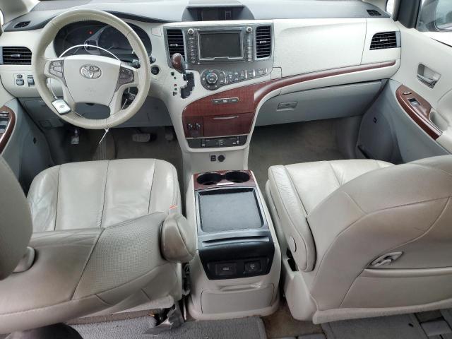 5TDYK3DC6BS138368 - 2011 TOYOTA SIENNA XLE ნაცრისფერი ფოტო 8