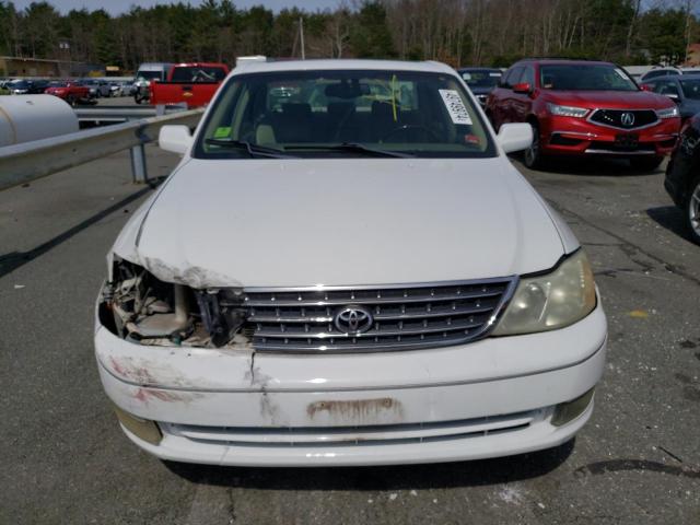 4T1BF28B63U288463 - 2003 TOYOTA AVALON XL WHITE photo 5