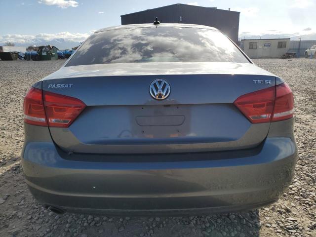 1VWBS7A31EC049635 - 2014 VOLKSWAGEN PASSAT SE GRAY photo 6