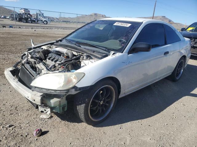 1HGEM21134L051799 - 2004 HONDA CIVIC DX VP WHITE photo 1