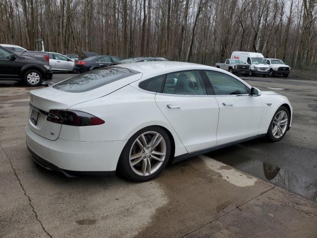 5YJSA1CN6DFP06304 - 2013 TESLA MODEL S WHITE photo 3