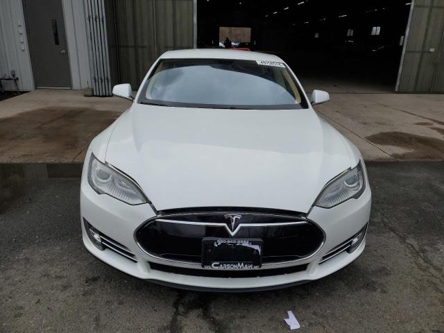 5YJSA1CN6DFP06304 - 2013 TESLA MODEL S WHITE photo 5