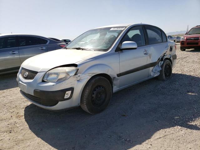 KNADE123166067662 - 2006 KIA RIO SILVER photo 1