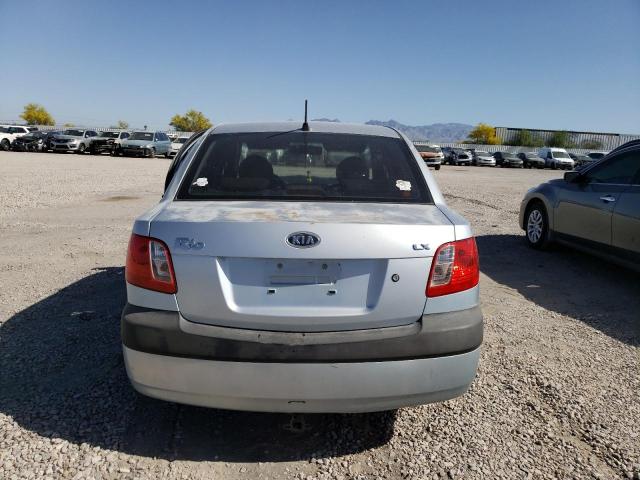 KNADE123166067662 - 2006 KIA RIO SILVER photo 6