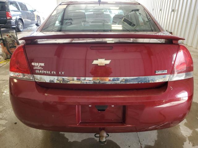 2G1WT57K291215749 - 2009 CHEVROLET IMPALA 1LT BURGUNDY photo 6