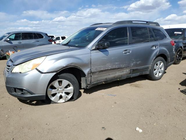 4S4BRBFC0A3375801 - 2010 SUBARU OUTBACK 2.5I PREMIUM SILVER photo 1