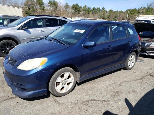 2T1KR32E84C189128 - 2004 TOYOTA COROLLA MA XR BLUE photo 1