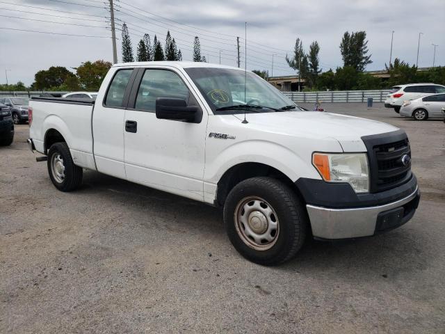 1FTFX1CF2EKD54559 - 2014 FORD F150 SUPER CAB WHITE photo 4