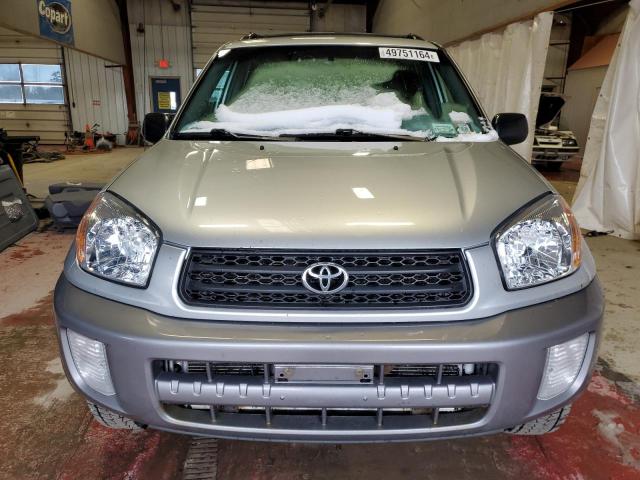 JTEHH20V630226739 - 2003 TOYOTA RAV4 SILVER photo 5