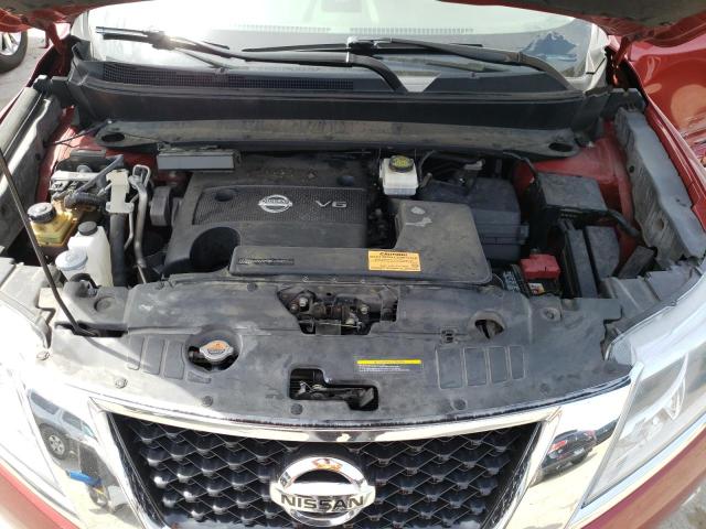 5N1AR2MN5EC646857 - 2014 NISSAN PATHFINDER S 栗色 照片 12