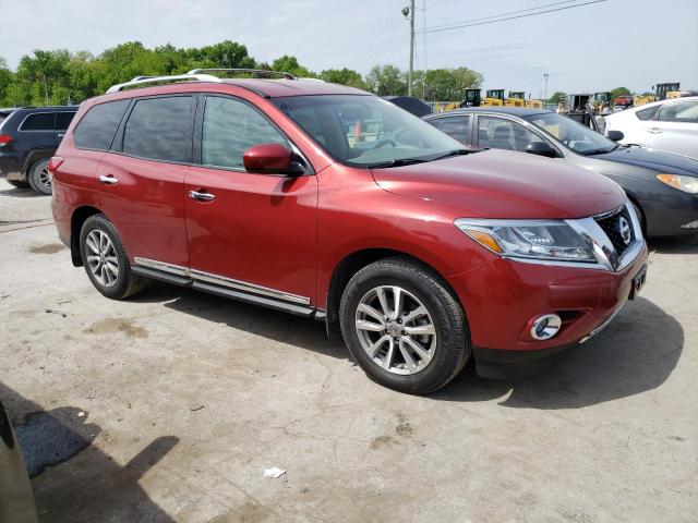 5N1AR2MN5EC646857 - 2014 NISSAN PATHFINDER S 栗色 照片 4