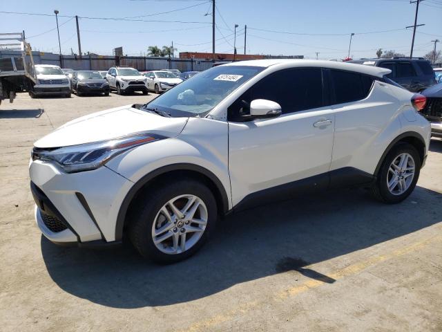 JTNKHMBX2M1107663 - 2021 TOYOTA C-HR XLE WHITE photo 1