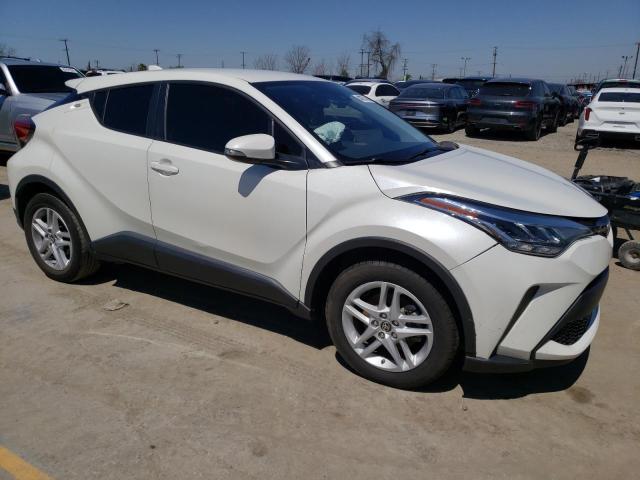 JTNKHMBX2M1107663 - 2021 TOYOTA C-HR XLE WHITE photo 4