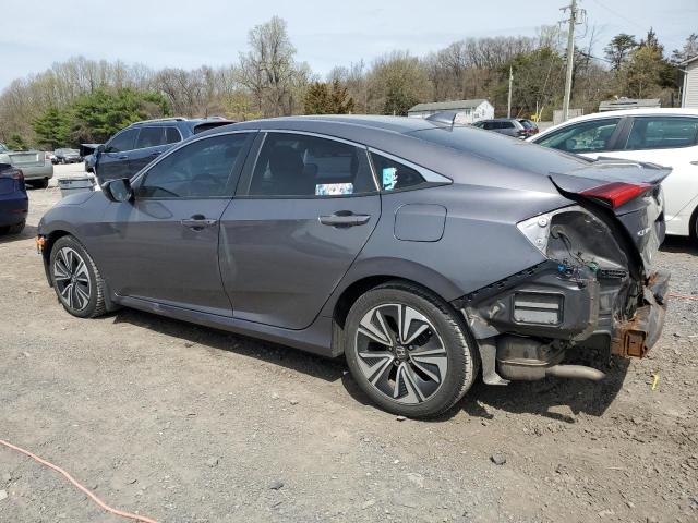 2HGFC1F79GH651226 - 2016 HONDA CIVIC EXL ნაცრისფერი ფოტო 2