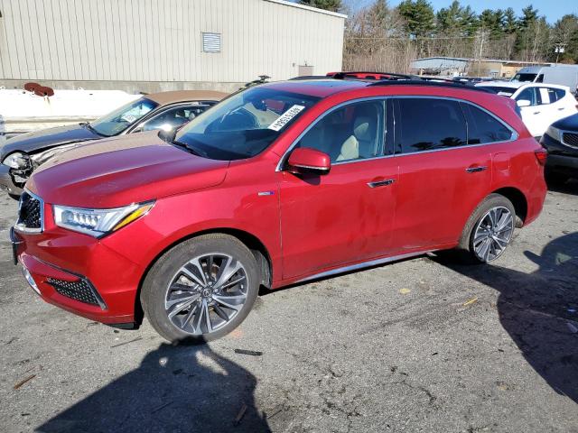 5J8YD7H58KL000010 - 2019 ACURA MDX SPORT HYBRID TECHNOLOGY RED photo 1