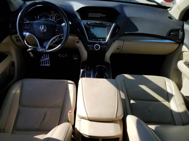 5J8YD7H58KL000010 - 2019 ACURA MDX SPORT HYBRID TECHNOLOGY RED photo 8