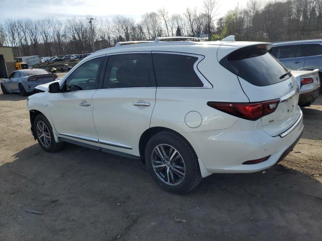 5N1DL0MM6KC521436 - 2019 INFINITI QX60 LUXE WHITE photo 2