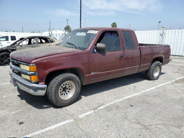 2GCEC19K9M1160928 - 1991 CHEVROLET GMT-400 C1500 BURGUNDY photo 1