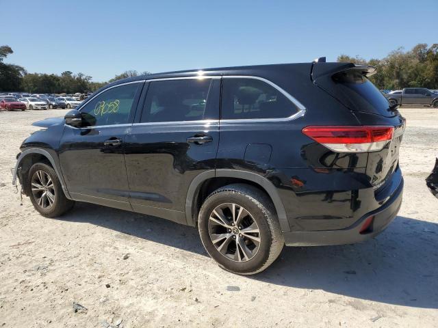 5TDZZRFH9KS345980 - 2019 TOYOTA HIGHLANDER LE BLACK photo 2