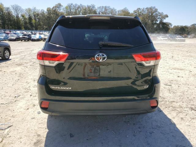 5TDZZRFH9KS345980 - 2019 TOYOTA HIGHLANDER LE BLACK photo 6