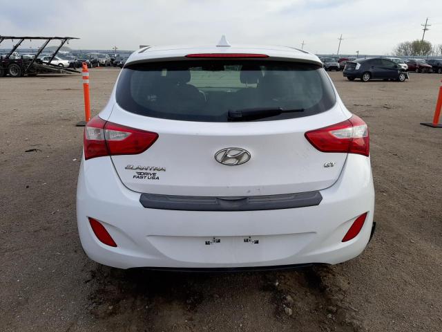 KMHD35LE2DU082871 - 2013 HYUNDAI ELANTRA GT WHITE photo 6