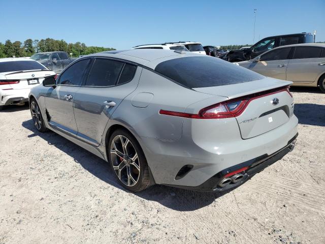 KNAE55LC9K6052766 - 2019 KIA STINGER GT2 GRAY photo 2