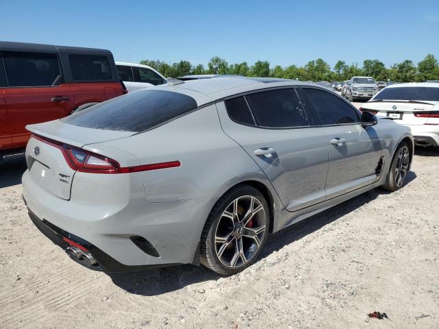 KNAE55LC9K6052766 - 2019 KIA STINGER GT2 GRAY photo 3