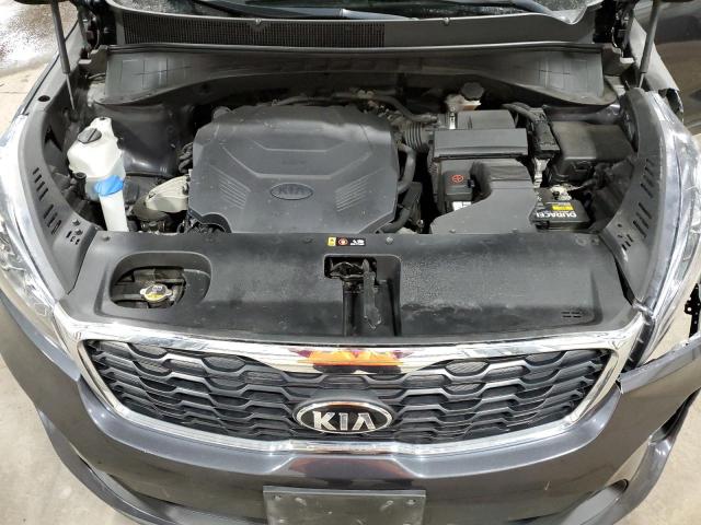 5XYPGDA53KG437564 - 2019 KIA SORENTO LX CHARCOAL photo 12