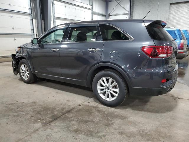 5XYPGDA53KG437564 - 2019 KIA SORENTO LX CHARCOAL photo 2