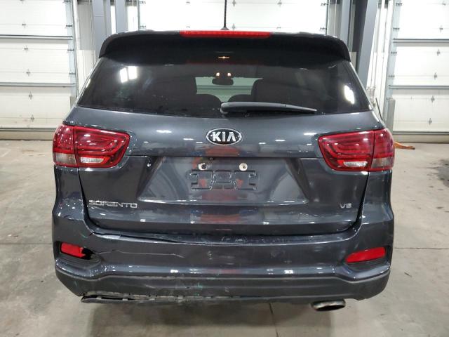 5XYPGDA53KG437564 - 2019 KIA SORENTO LX CHARCOAL photo 6