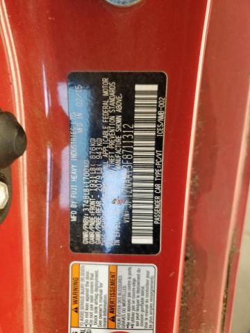 JF1ZNAA13F8711312 - 2015 TOYOTA SCION FR-S 红色 照片 12