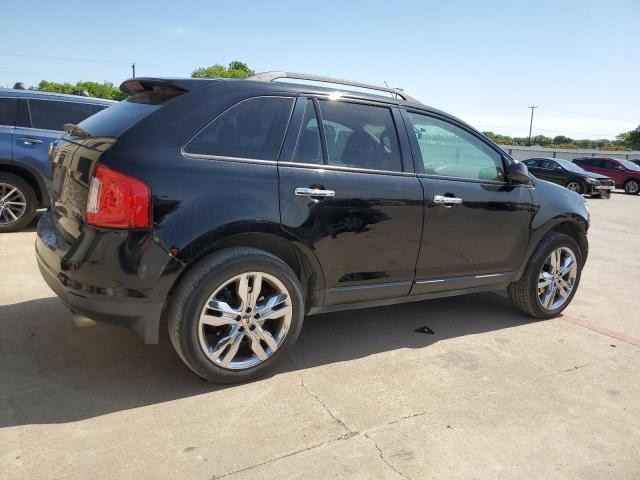 2FMDK3JC1BBB60276 - 2011 FORD EDGE SEL BLACK photo 3